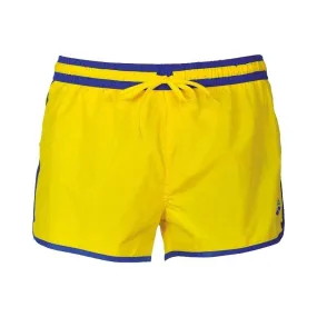 Arena costume da mare da uomo a boxer Fundamentals Borders 40519537 giallo-blu Adjustable Drawstrings Chlorine Resistant Material
