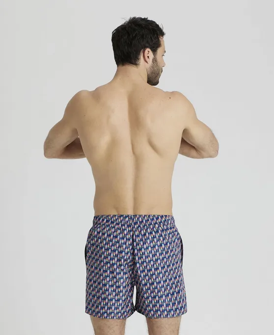 Arena Costume da mare uomo multistampa 005253 550 asphalt multi Cool Comfort