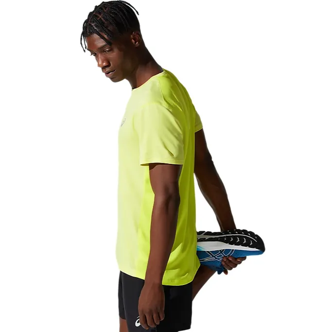 Smart Outfit Asics maglietta manica corta da uomo in tessuto tecnico Core Top 2011C341 750 yuzu acido