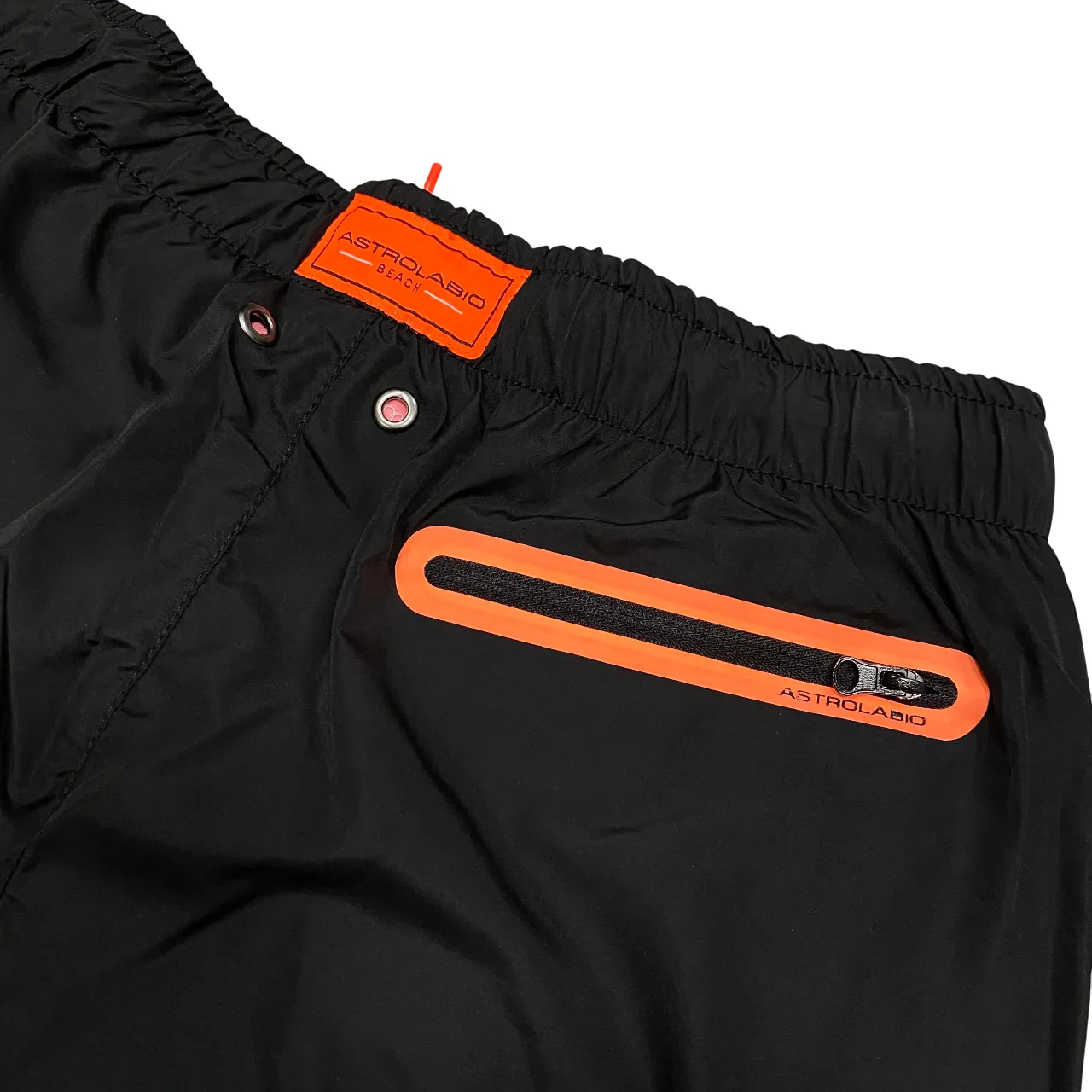 Astrolabio Costume Pantaloncino Uomo M87C P7Y Nero | Taschino con Zip Ocean Breeze Ocean Holiday