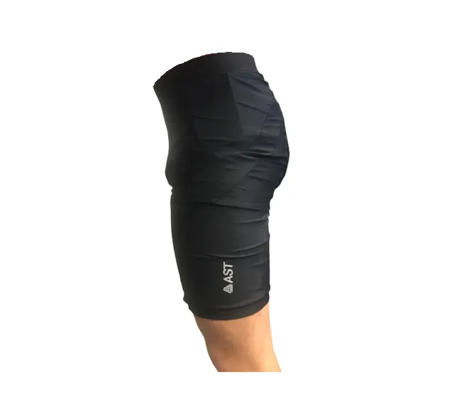 Chilly Weather Comfort hypoallergenic material Astrolabio Pantaloncino da ciclista con rinforzo da uomo K26R/TC93/4F nero