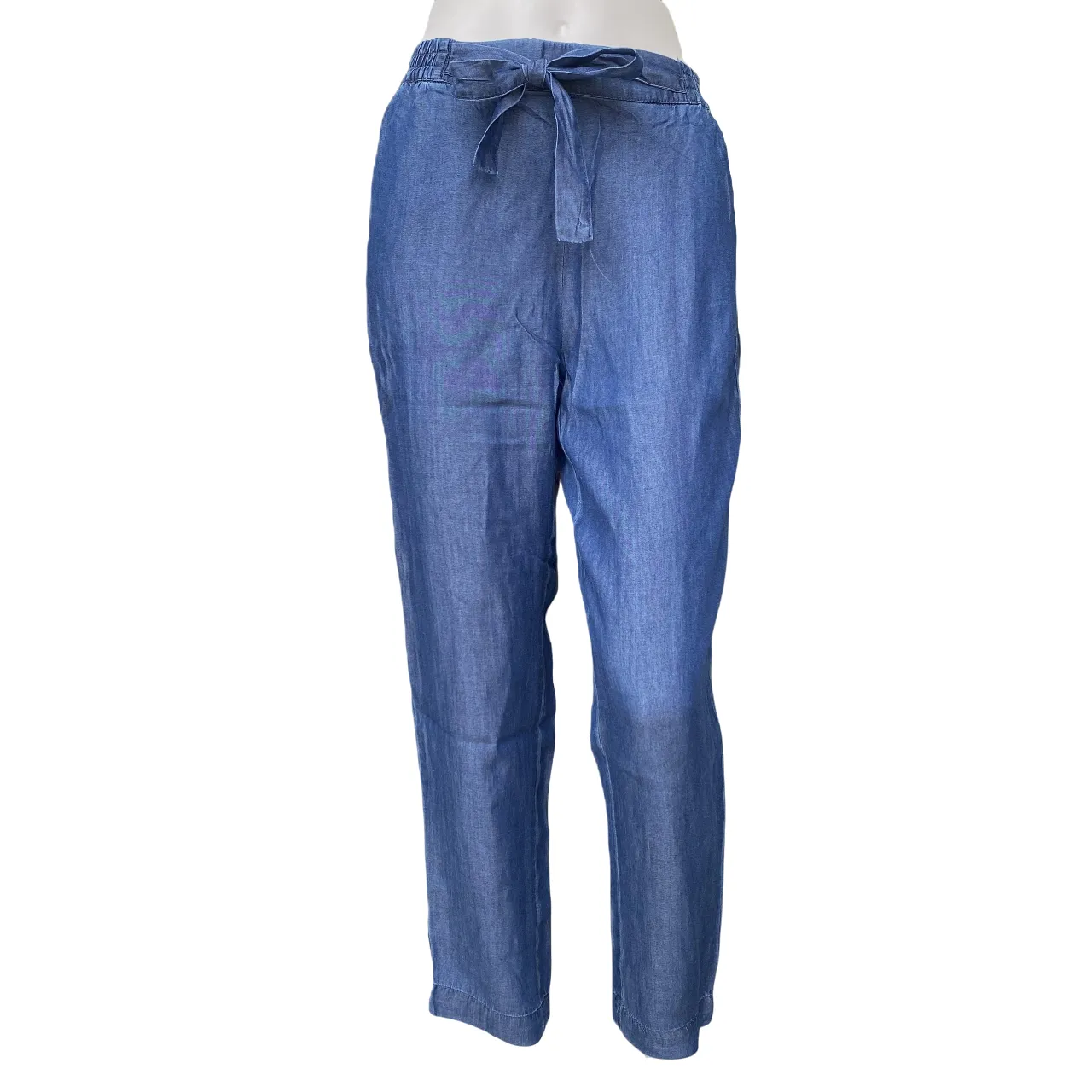 Relaxed Look Astrolabio Pantalone Fresco Con Elastico Donna CA62 460 Blu | Estate Comfort