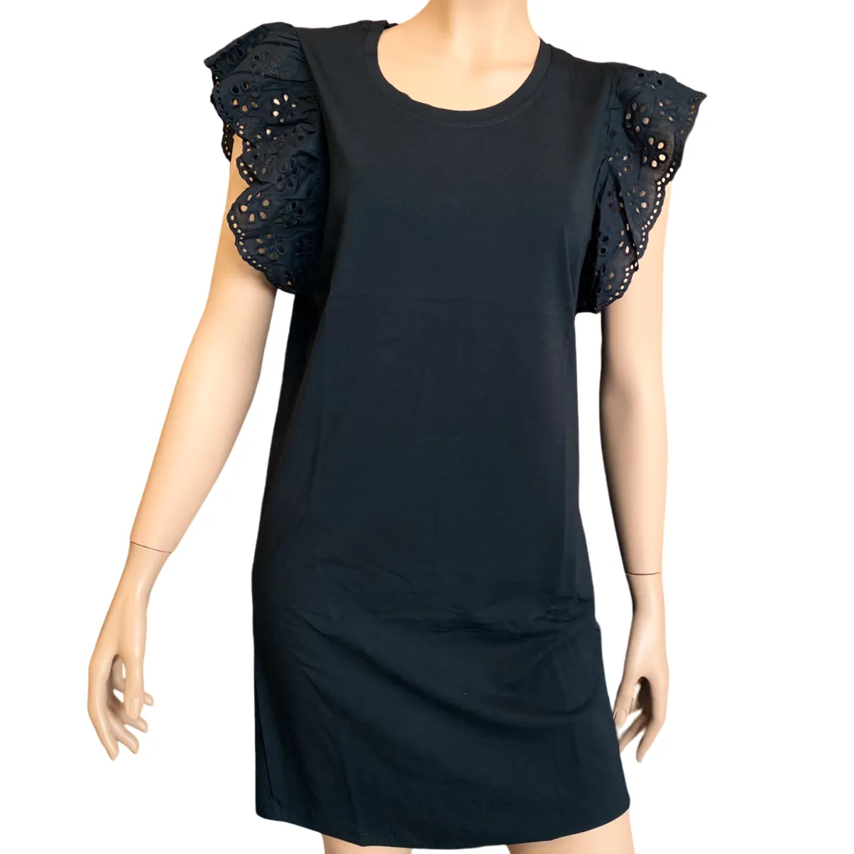 Natural Wrap Astrolabio vestito da donna M78M 500 nero