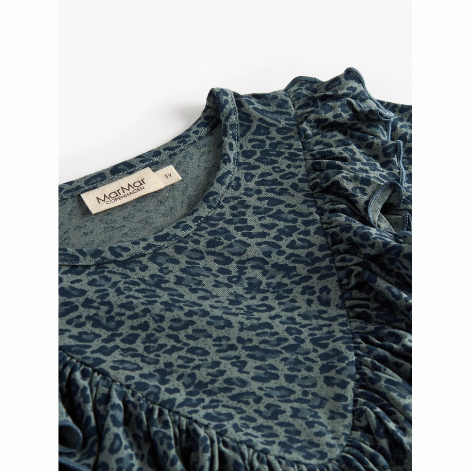 MarMar Leopard Dusty Green Leo Leo Taren Blouse Dressy look