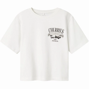 Name It Cloud Dancer Bapol Regular Heavy T-Shirt Travel Outfit