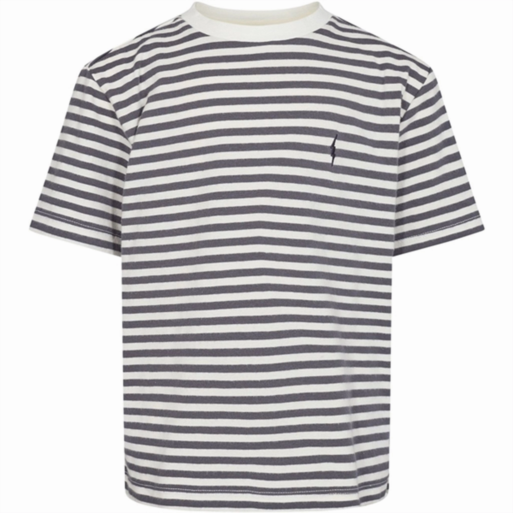 Sofie Schnoor Blue T-shirt Low Profile Collar hypoallergenic