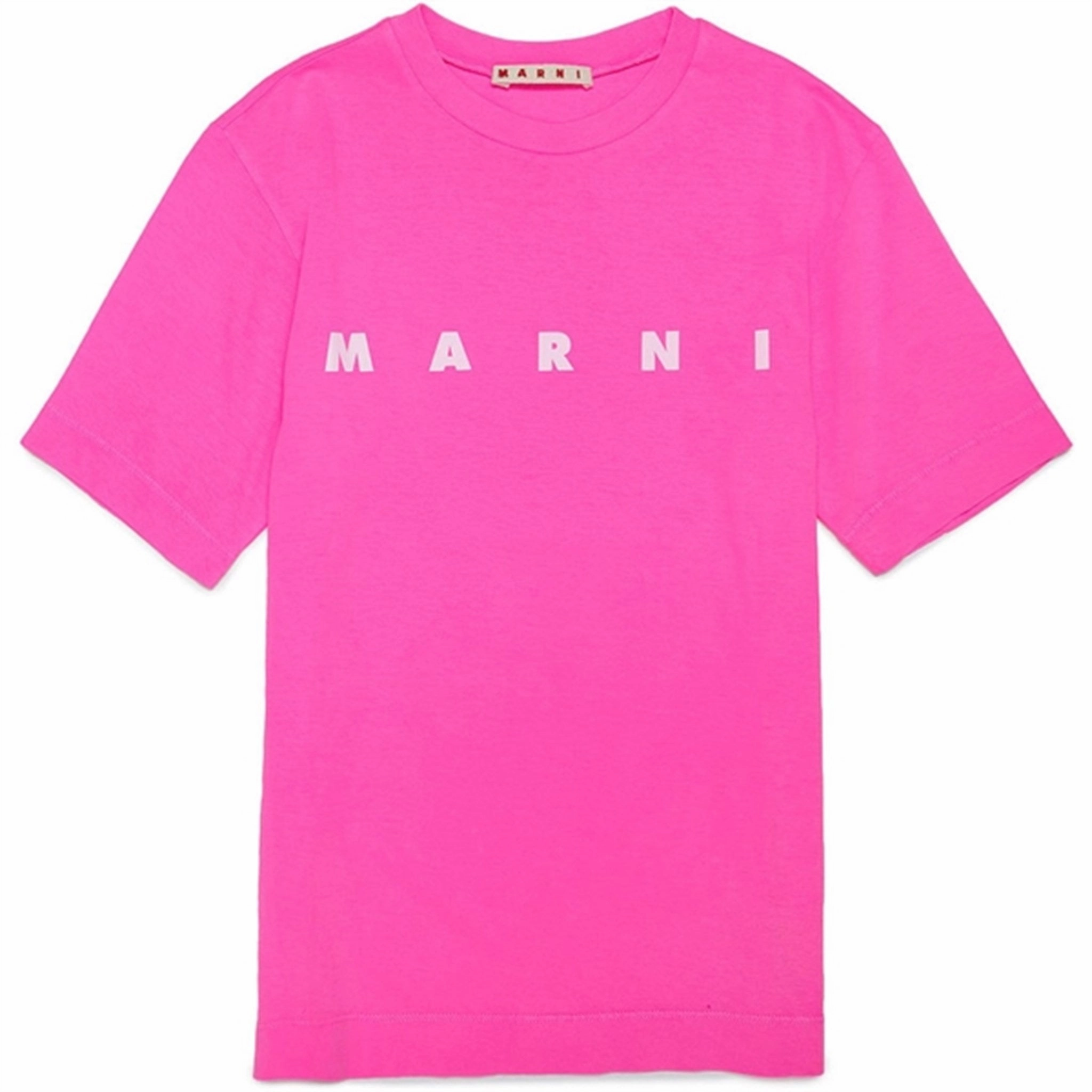 Casual Fashion Casual Layering Marni Pink Fluo T-shirt