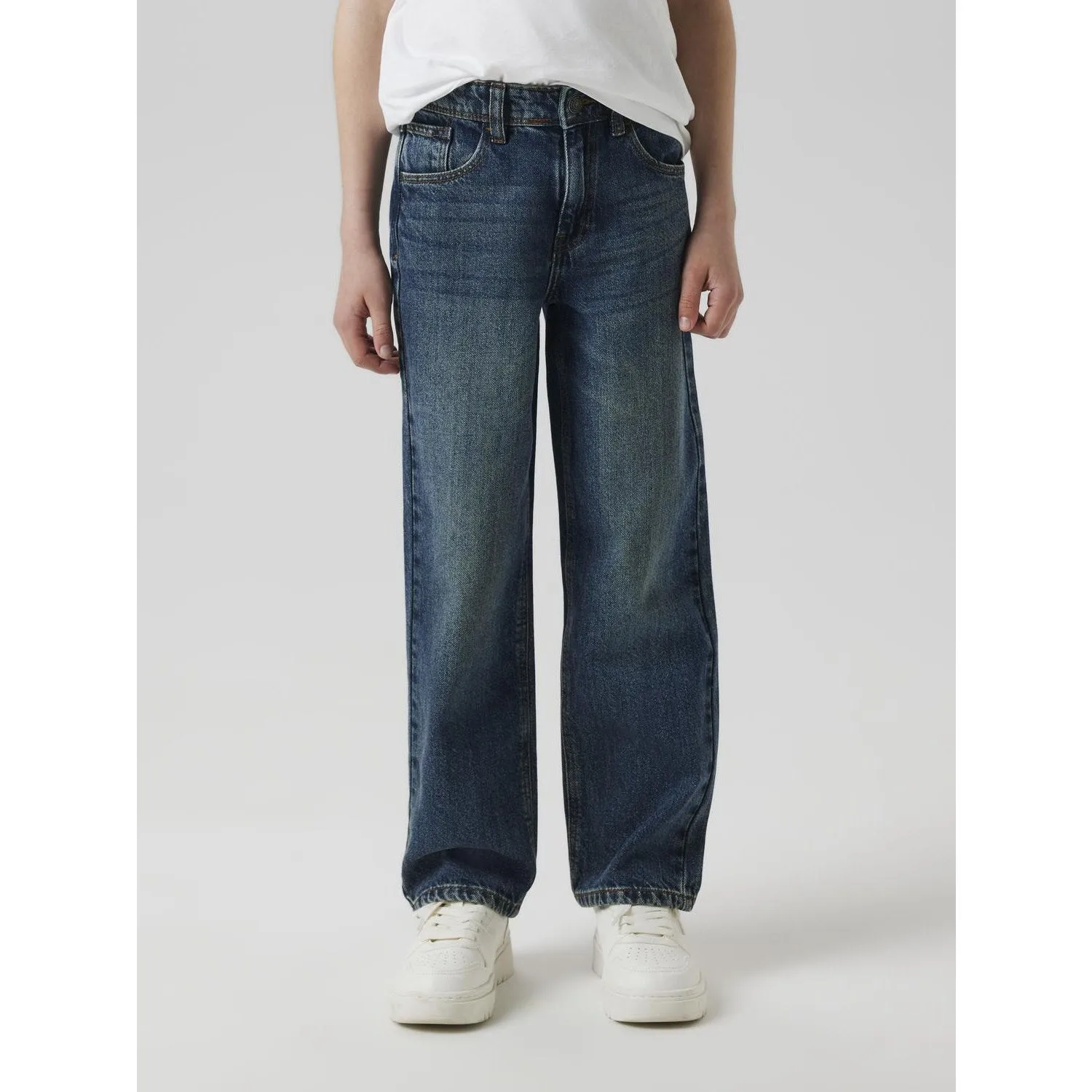 Name It Dark Blue Denim Nkmryan Straight Jeans 5950-Dm Noos Iconic Outfit