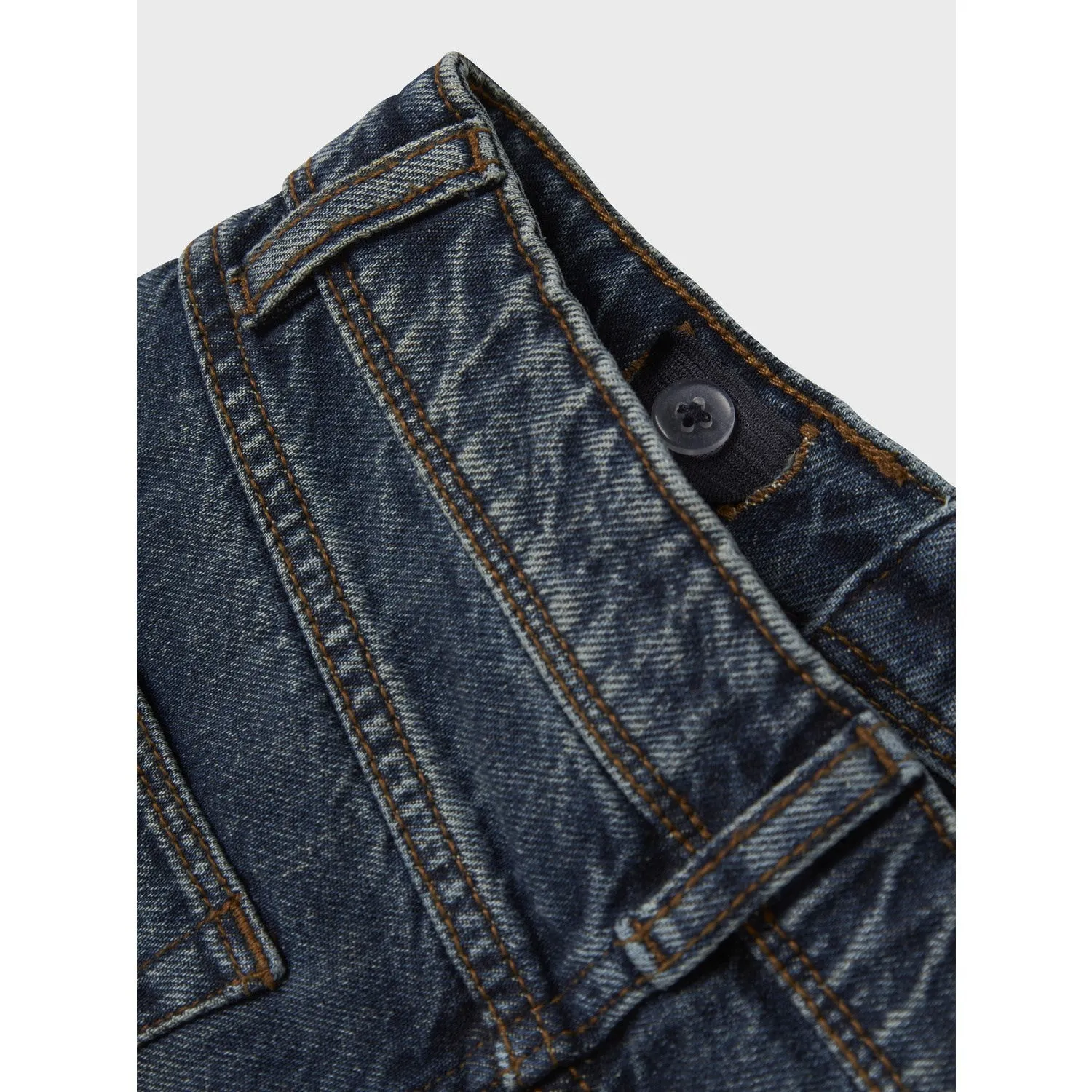 Name It Dark Blue Denim Nkmryan Straight Jeans 5950-Dm Noos Comfortable Style Strong Stitch