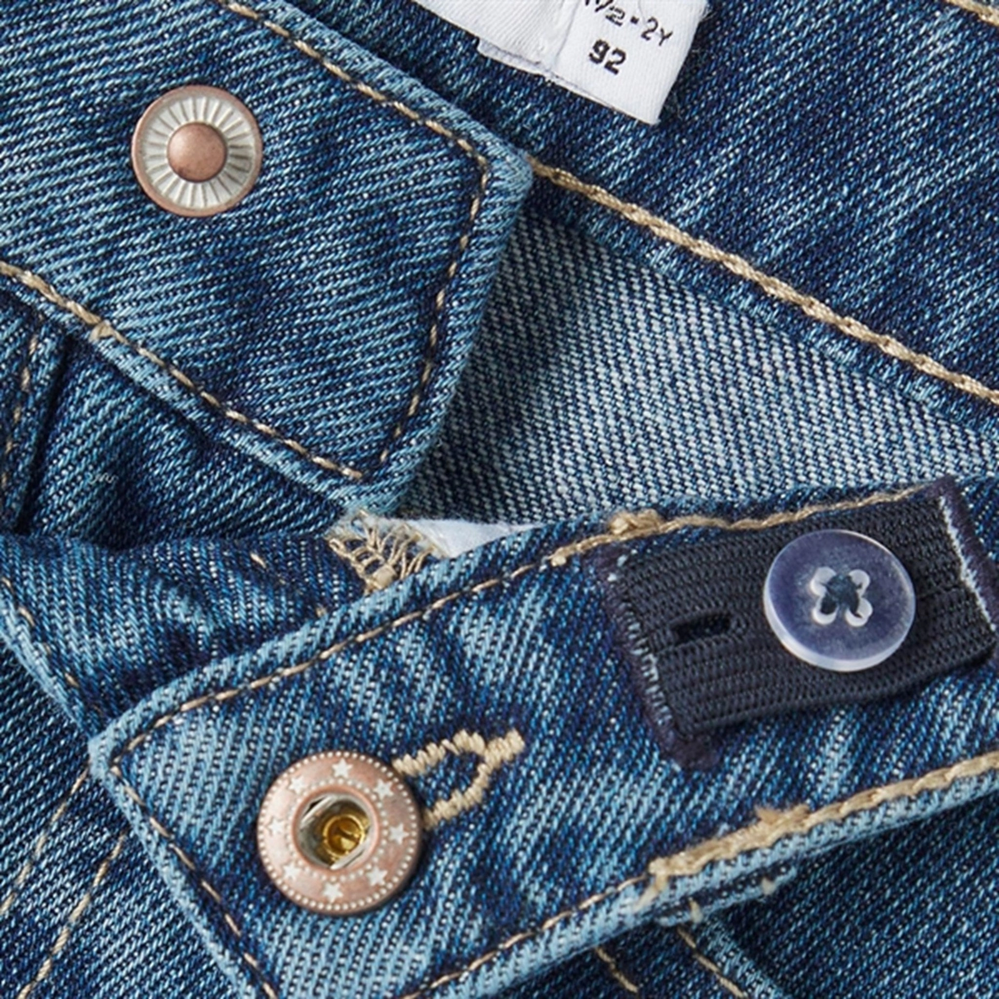 Clean Fashion Name it Dark Blue Denim Bella Mom Jeans Noos