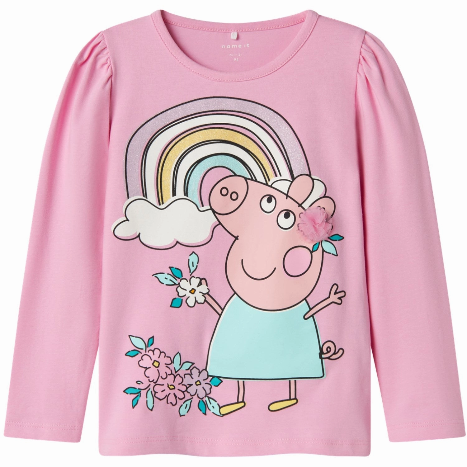 Cooling Core Technology Affordable Fashion Name It Pink Frosting Fiffi Peppa Pig Blouse