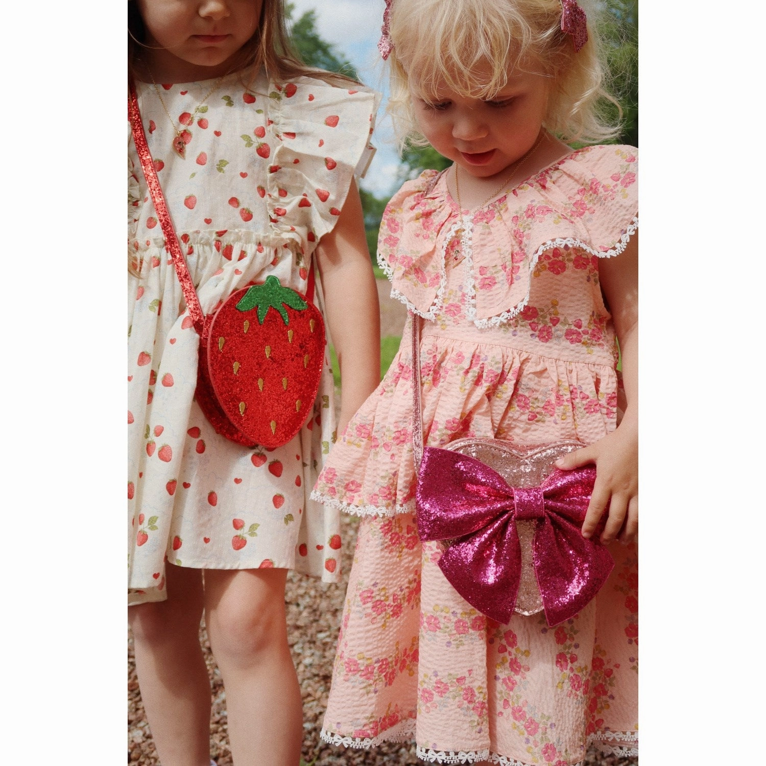 Konges Sl?jd Floria Pink Bella Frill Dress Gots Sporty Comfort