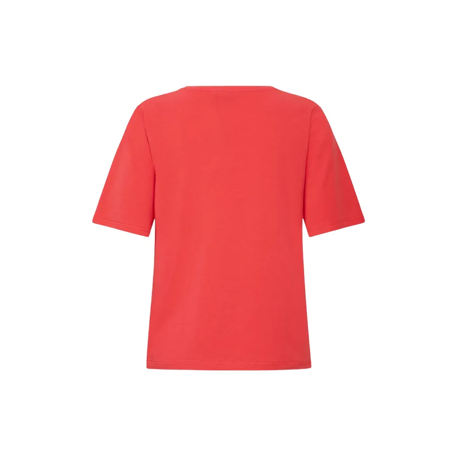 b young maglietta a mezza manica da donna Pamila 20813611 171654 rosso cycling outfit