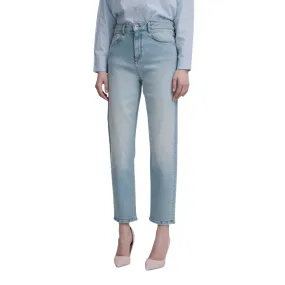 High Quality Material b young pantalone jeans da donna Loetta 20815198 200460 blu chiaro