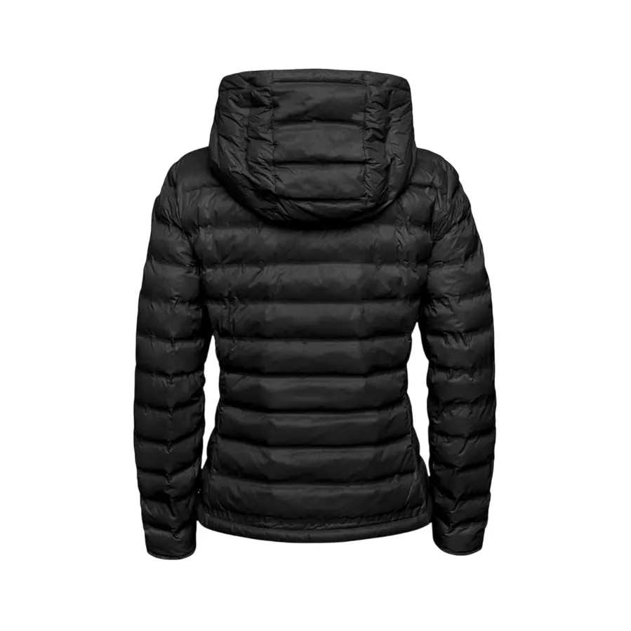 Safari Blauer giubbino da donna con cappuccio e cuciture nastrate Ellis 25SBLDC02232 007104 999 nero