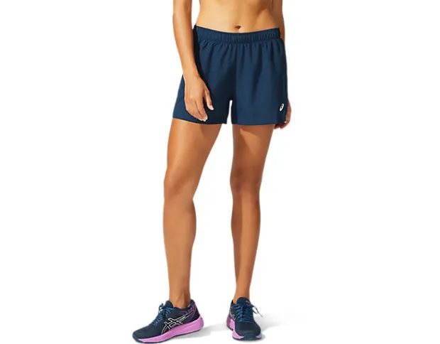 adult clothing Flexible Cut Asics Icon 4IN Short 2012B047 401 blu