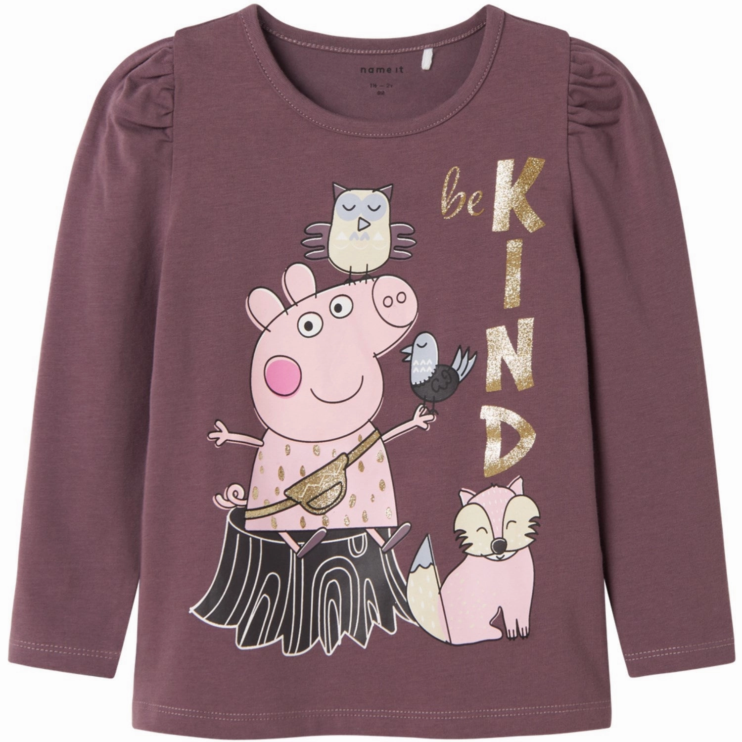 Name It Arctic Dusk Orra Peppa Pig Blouse Anniversary Special