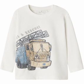 Name It Cloud Dancer Dusty Regular Blouse Fitted Cut Summer Camp