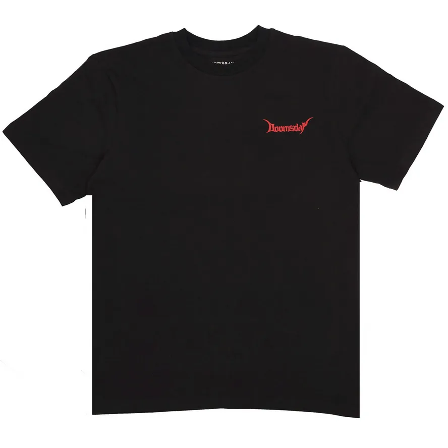 Doomsday T-shirt da uomo con stampa Art Class black Minimal Look