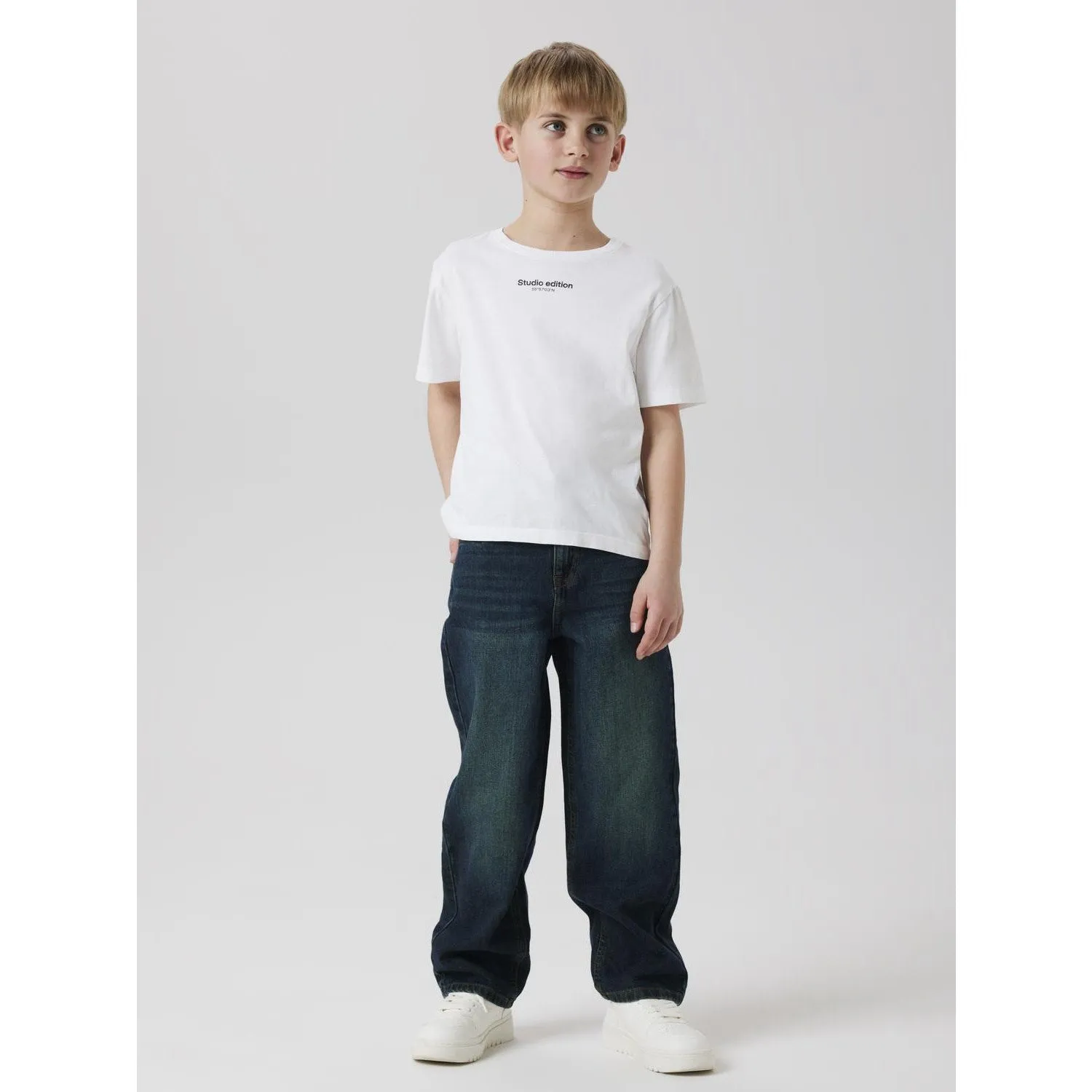 Mood Layer Night Out Rainy Day Name It Vintage Dark Blue Denim Nkmryan Straight Jeans 3418-Be Noos