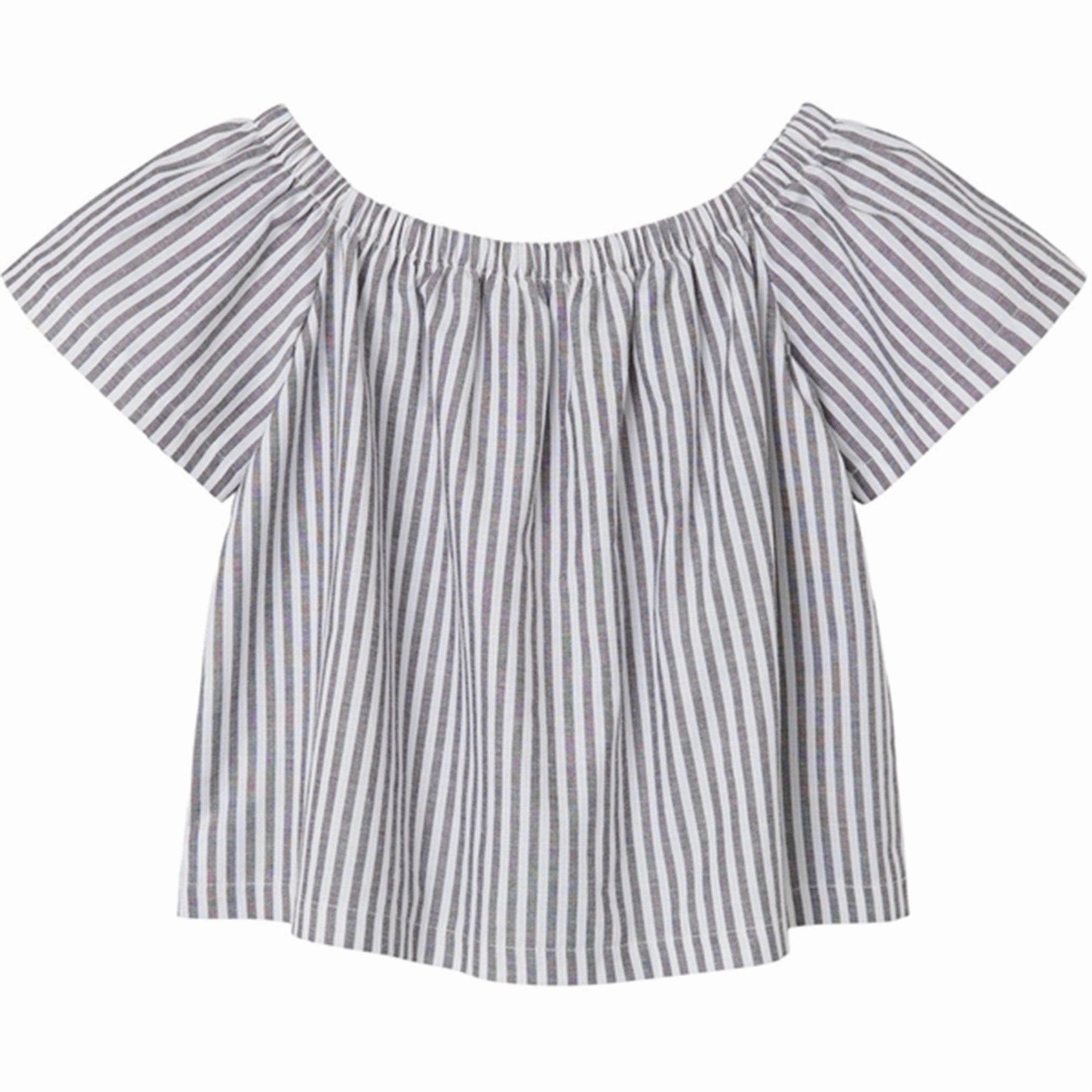 Name it Black White Deniza Top Holiday Style