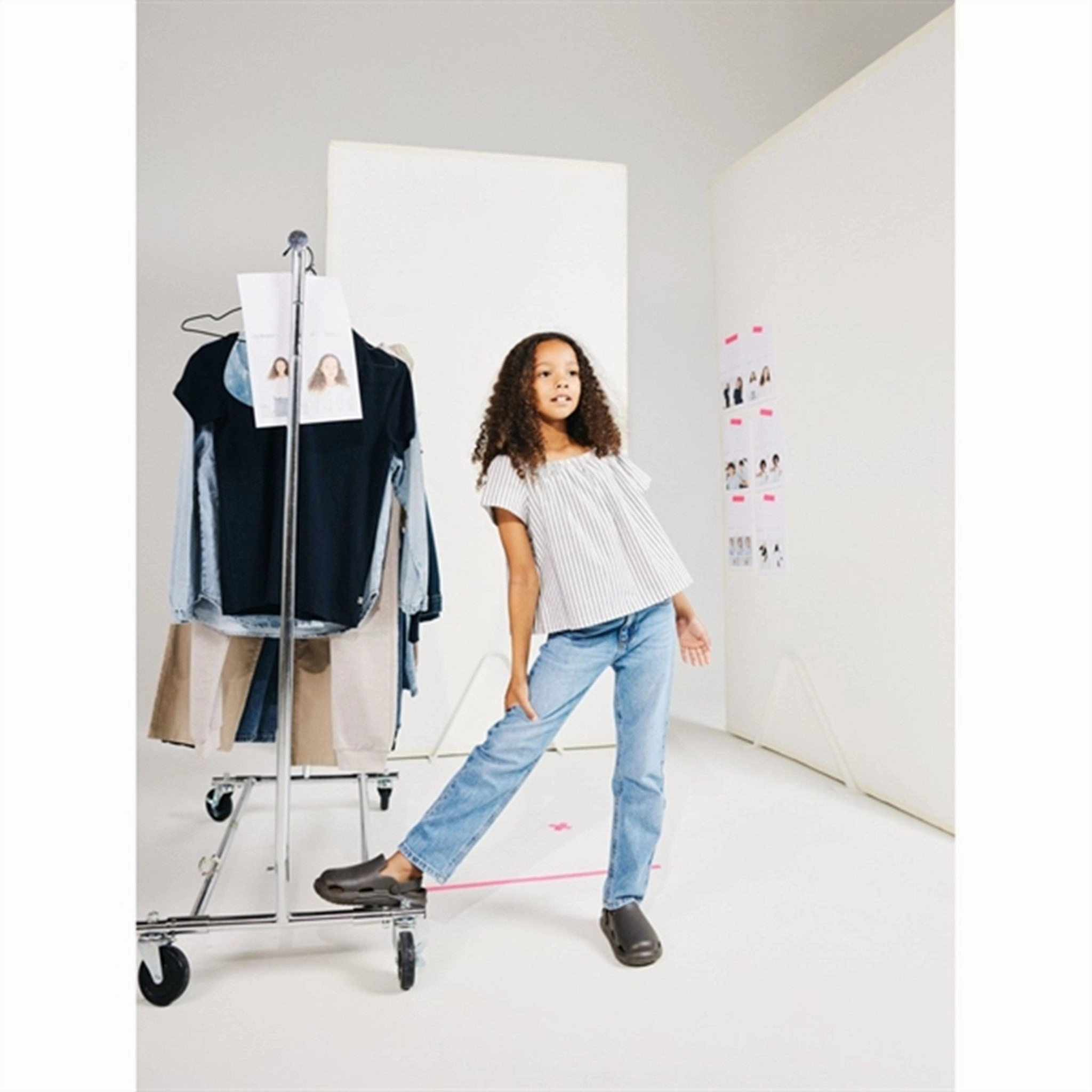 Soft & Smooth Effortless Vibe Name it Black White Deniza Top