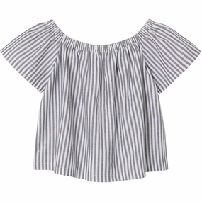 Name it Black White Deniza Top Holiday Style