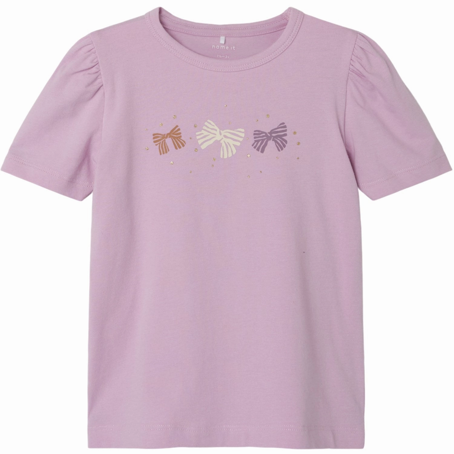 Name It Mauve Mist Janne T-Shirt Playful Design
