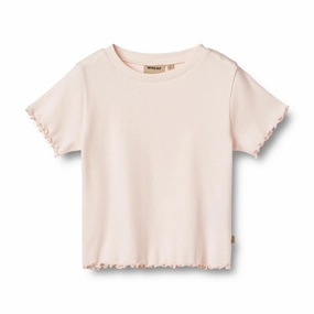 Wheat Soft Rose T-shirt Irene Comfortable Touch anti static coating