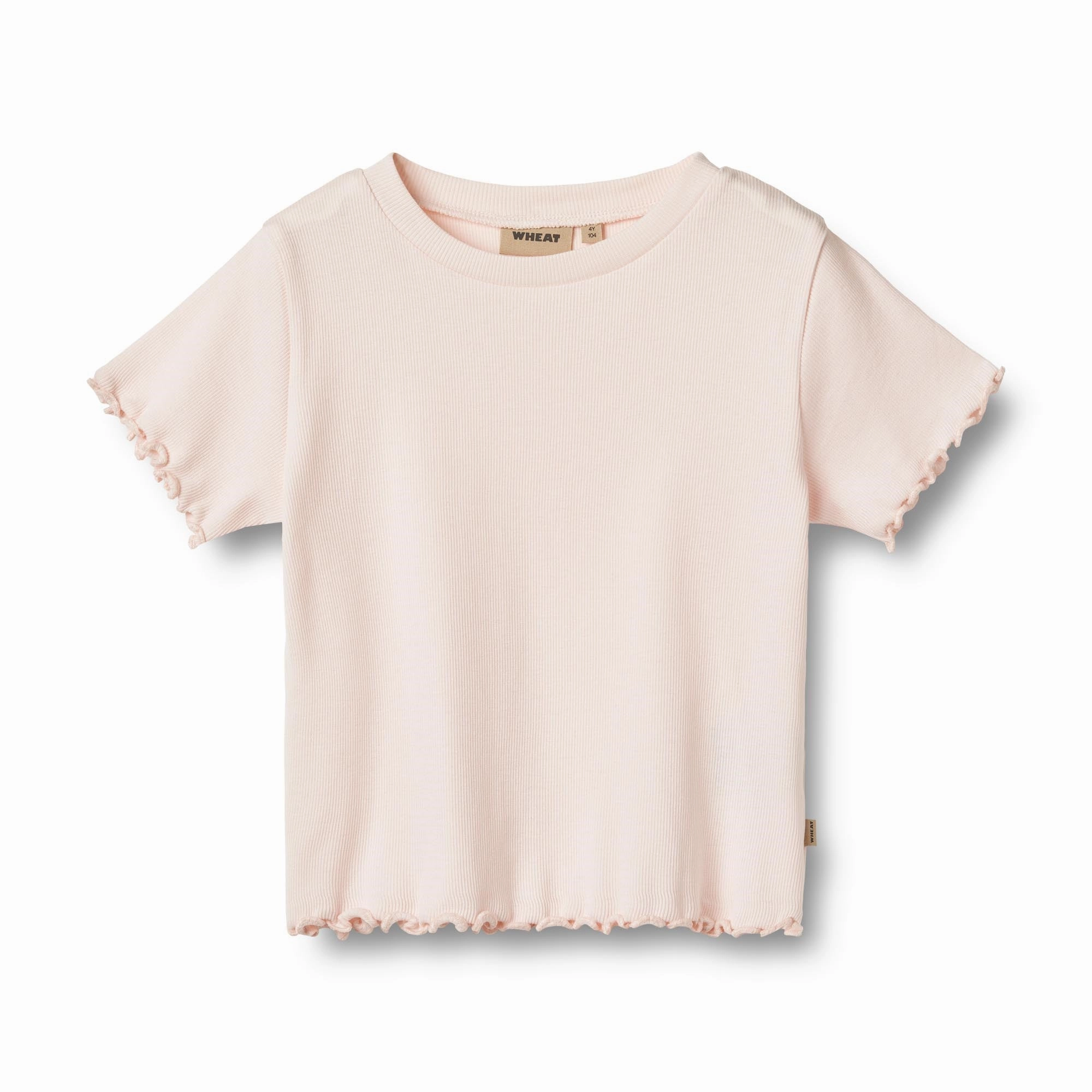 Wheat Soft Rose T-shirt Irene Modern and Soft Yarn Dyed Stripes