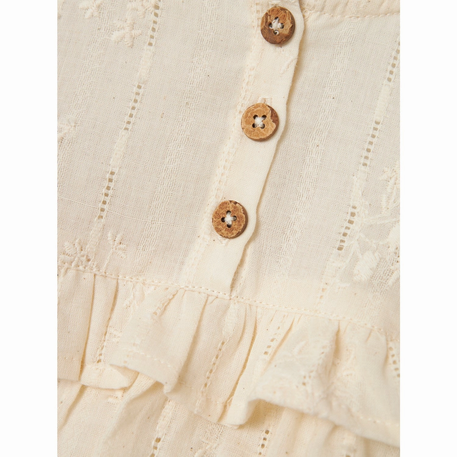 Lil'Atelier Turtledove Rhody Loose Shirt Reinforced Collar Casual Comfort