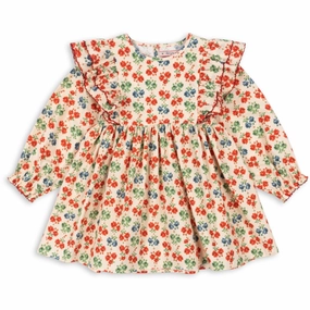 ContrastStitching Weekend Chic Konges Sl?jd Lumina Coeur Dress Gots