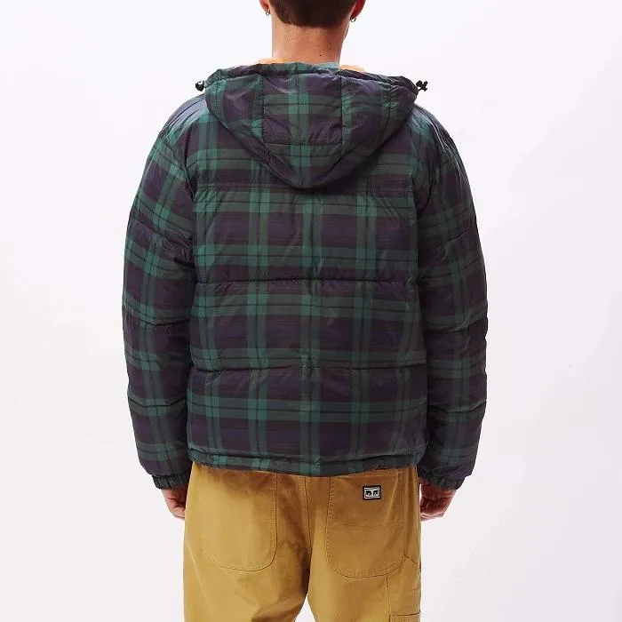 Praise File Obey giubbotto con cappuccio da uomo Fellowship Puffer 121800434 blu multicolore