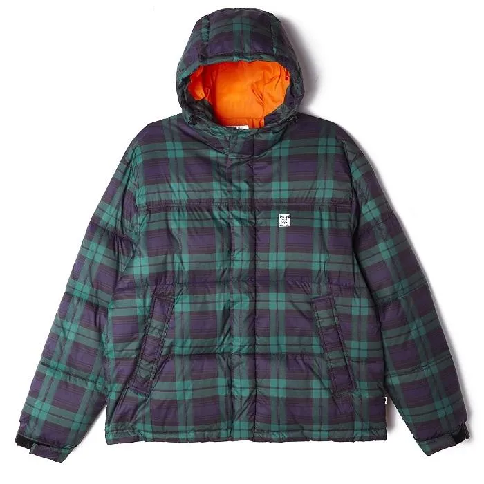 Flexible Design Obey giubbotto con cappuccio da uomo Fellowship Puffer 121800434 blu multicolore