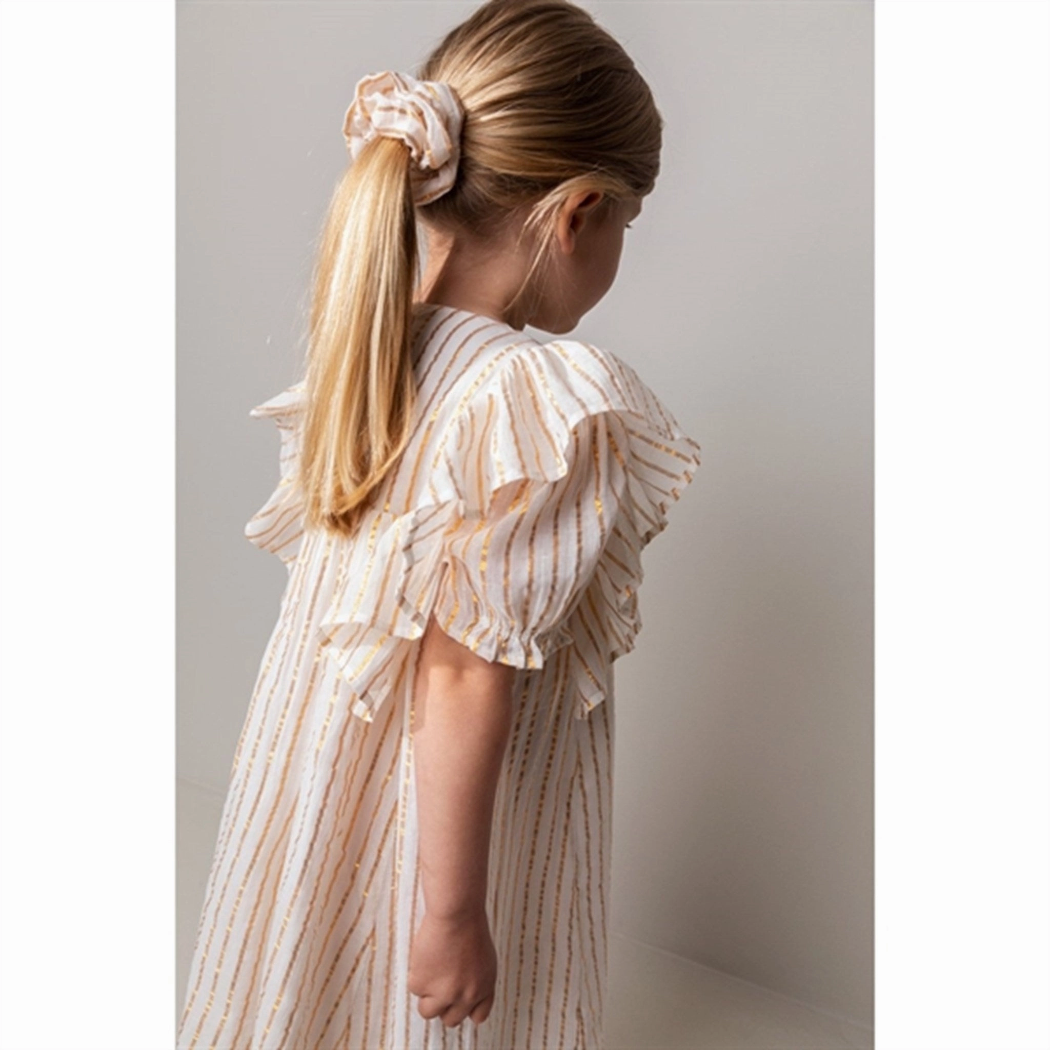 MarMar Gold Stripes Dailyn Dress Outdoor Ready Reversible-Style