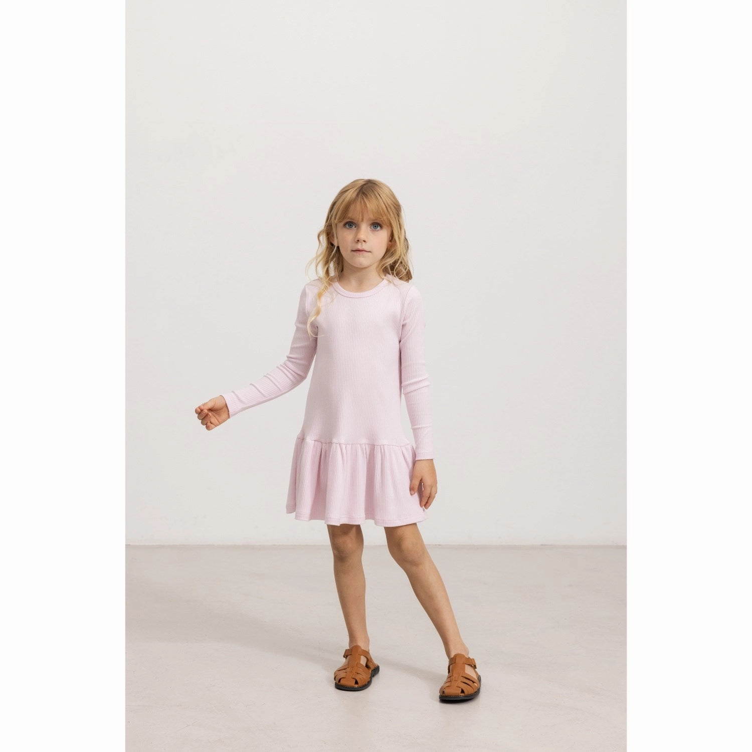 MarMar Modal Lilac Mist Dress Diro Texture Flow