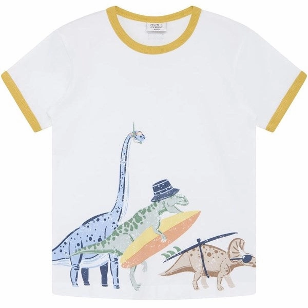 Hust & Claire Mini White Asge T-shirt Outdoor Leisure Look