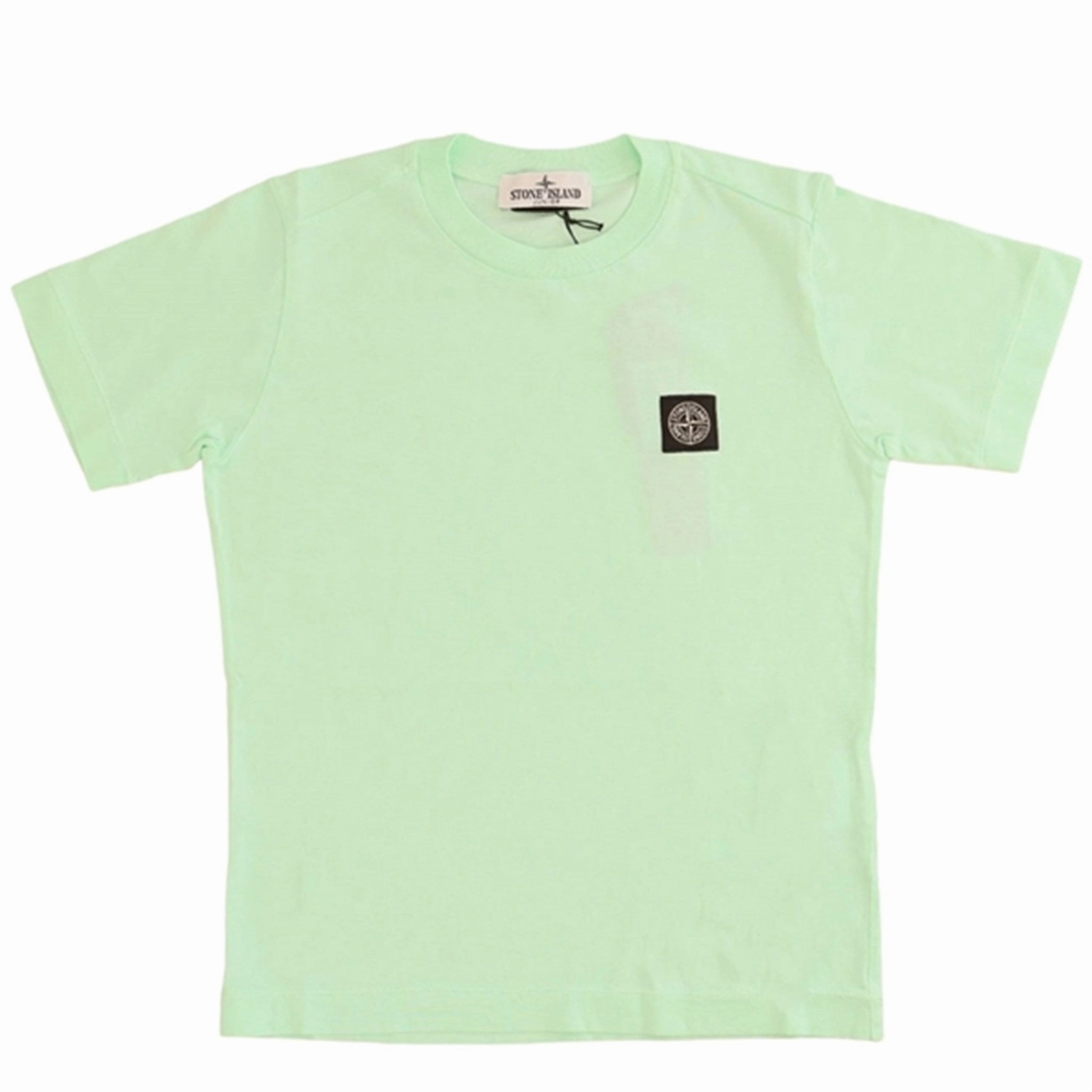 Cool and Chic Urban Trend Stone Island Junior T-shirt Aqua