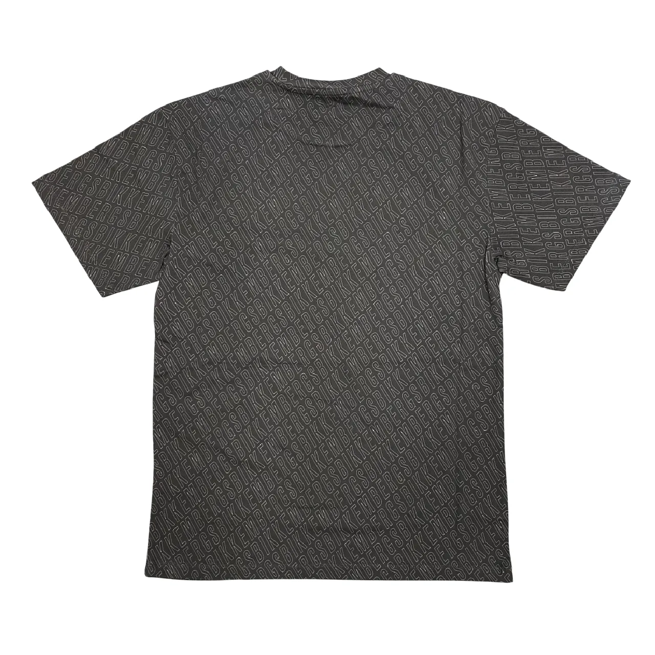 Bikkembergs maglietta manica corta con stampa All-Over BMT0912 8000 nero Anti Perspiration Lining