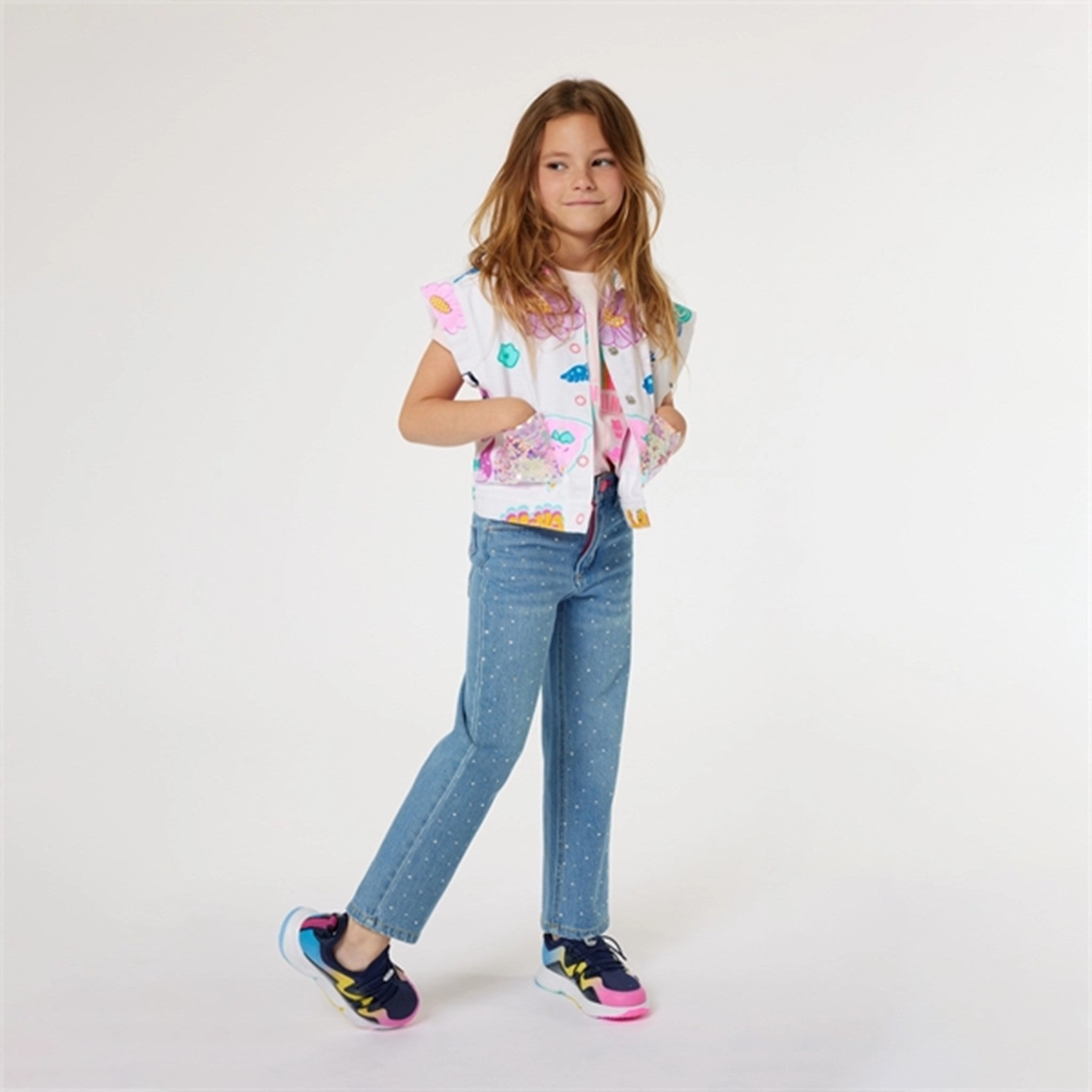 Billieblush Double Stone   Brush Denim Jeans Traveler Gear Bold Look