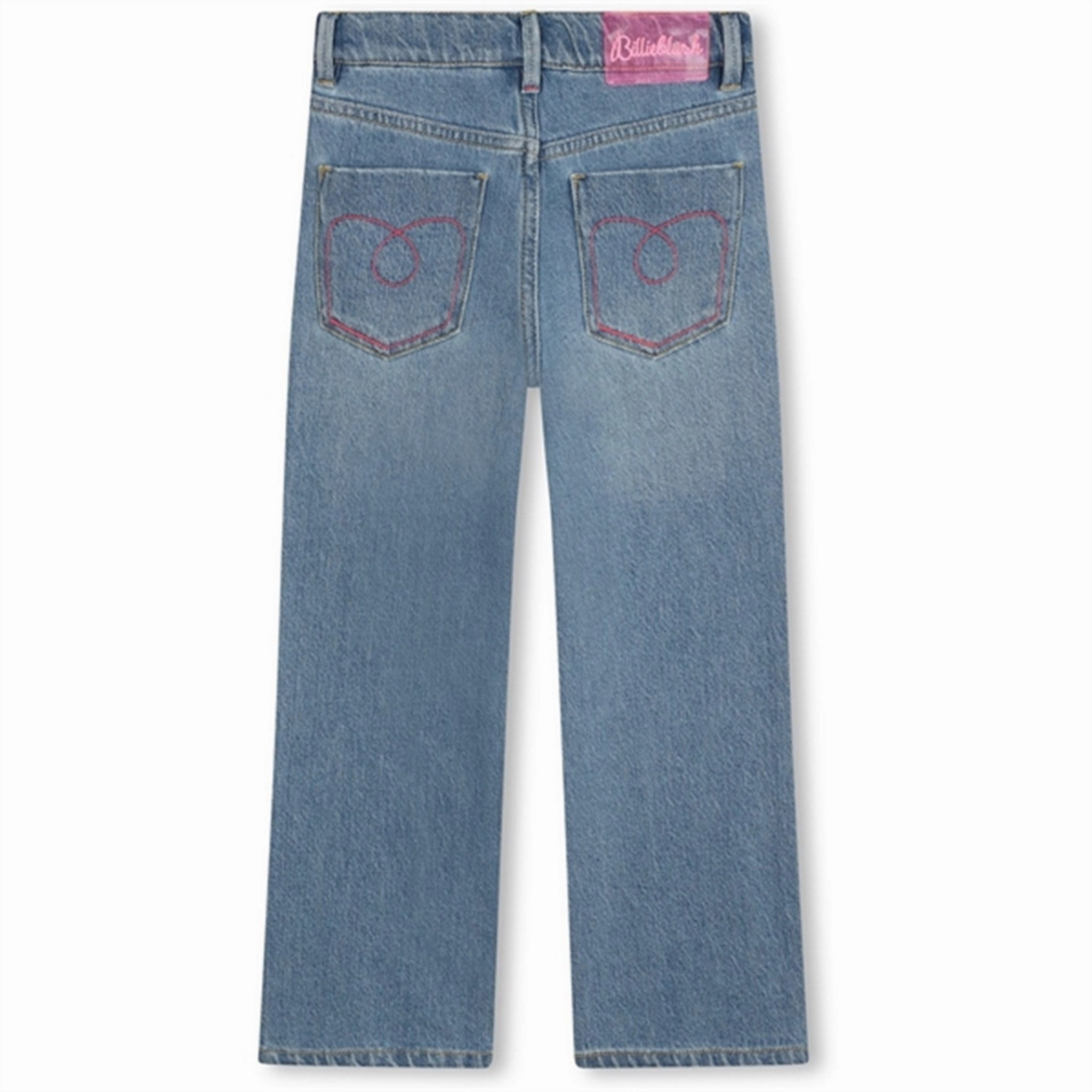 Comfy Classic High Quality Elegant Minimalist Outdoor Adventure Billieblush Double Stone   Brush Denim Jeans