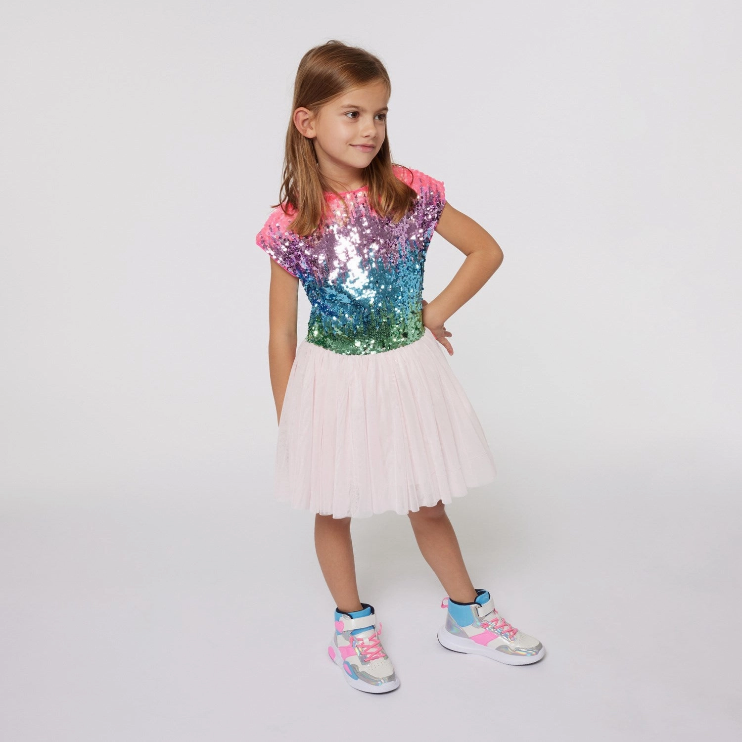 Billieblush Pink Pale Dress Simple Mood