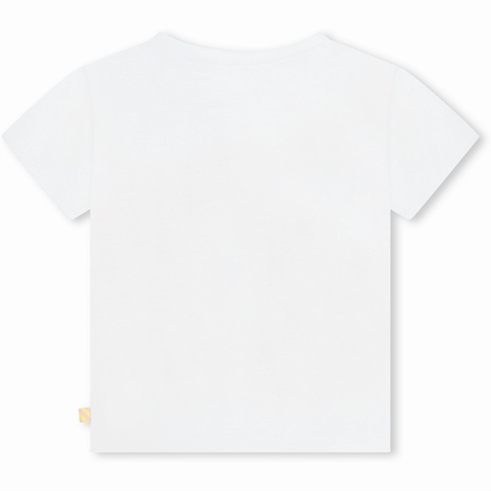 Billieblush White T-shirt Abstract mystery
