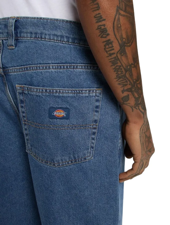 Quick-Dry Material Hip Friendly Pockets Dickies Jeans Thomasville Uomo Relaxed DK0A4XYKCLB blu classico