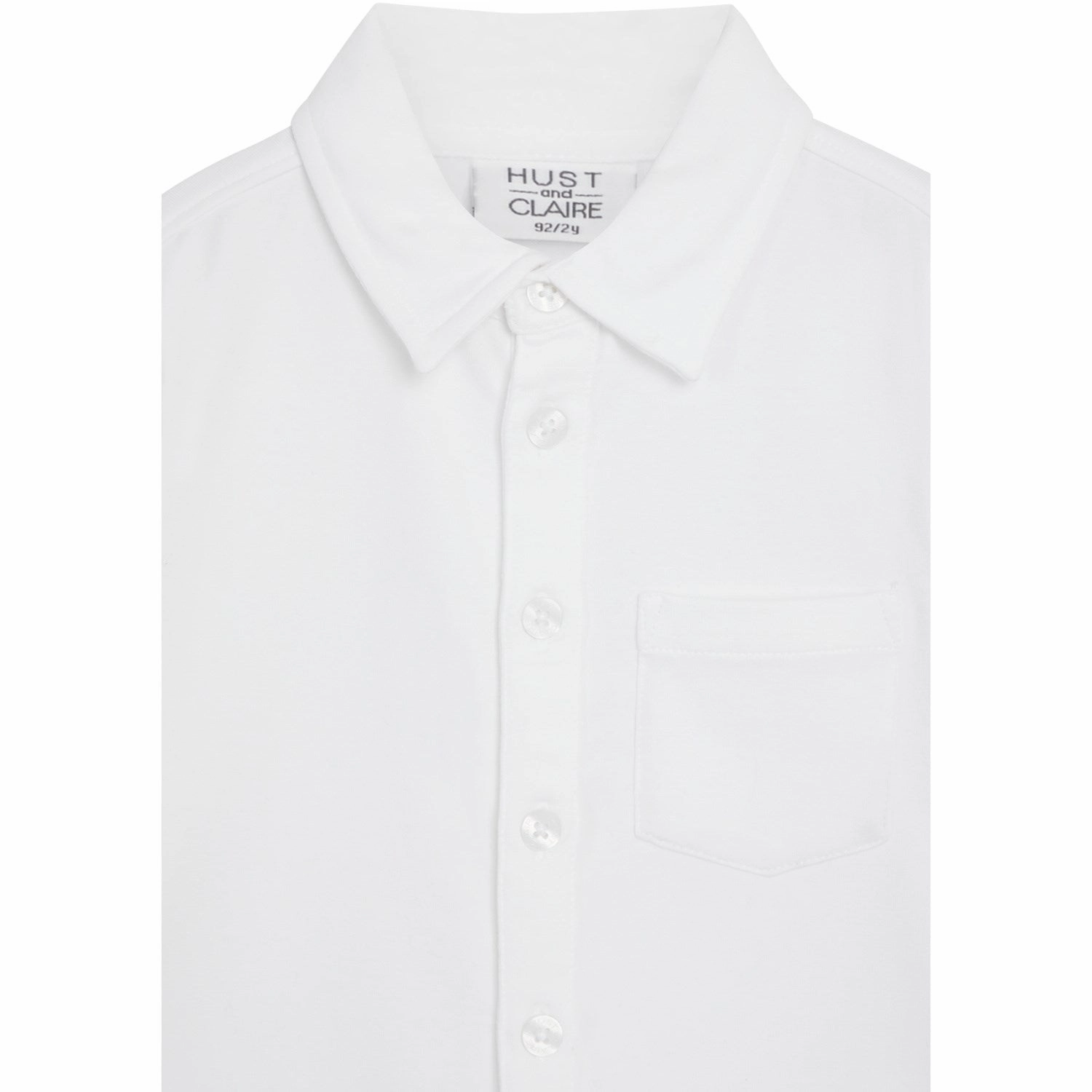 Hust & Claire White Ravn Shirt Camouflage Print