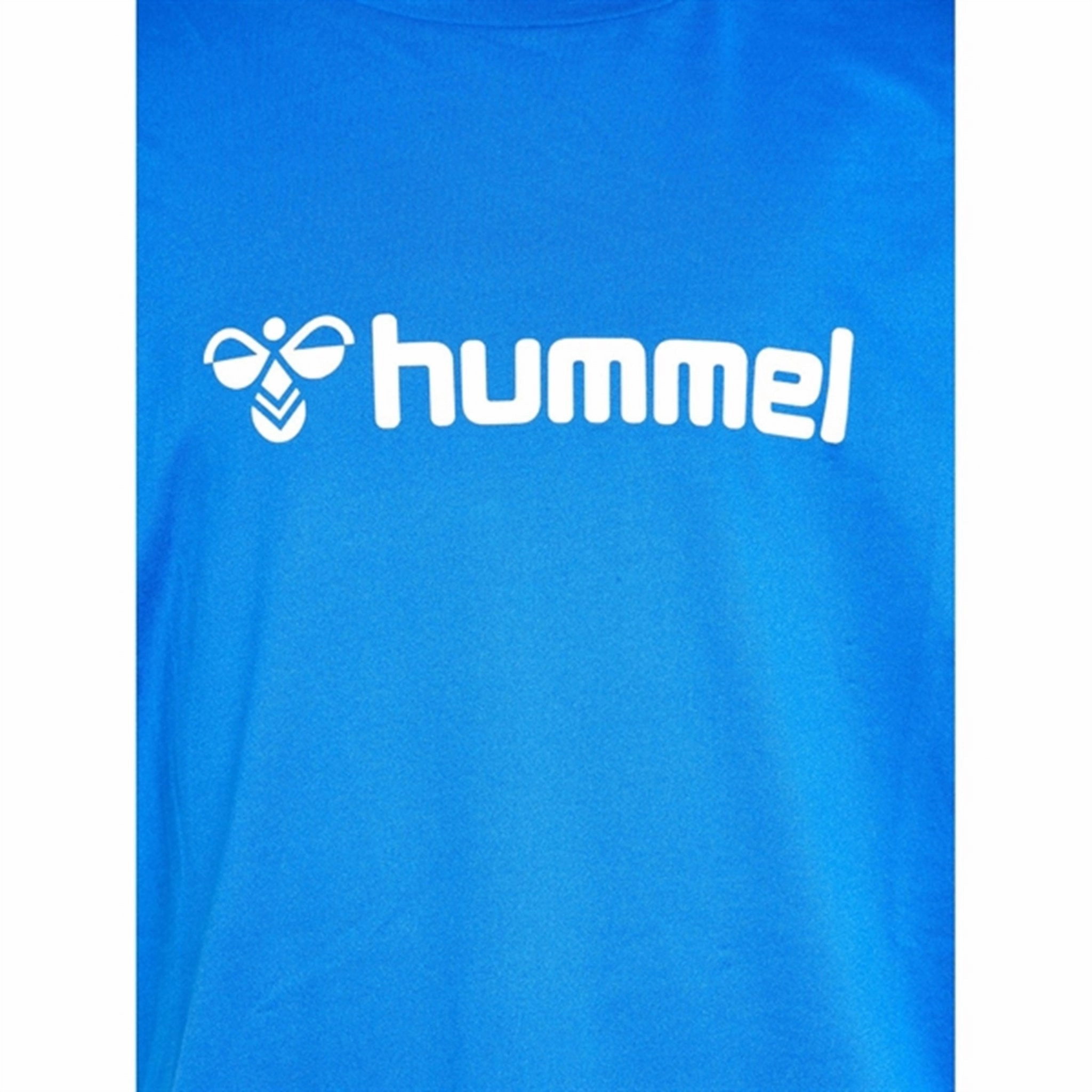 Adult Wear Biodegradable Options Hummel Nebulas Blue Polyesterag Shorts Set