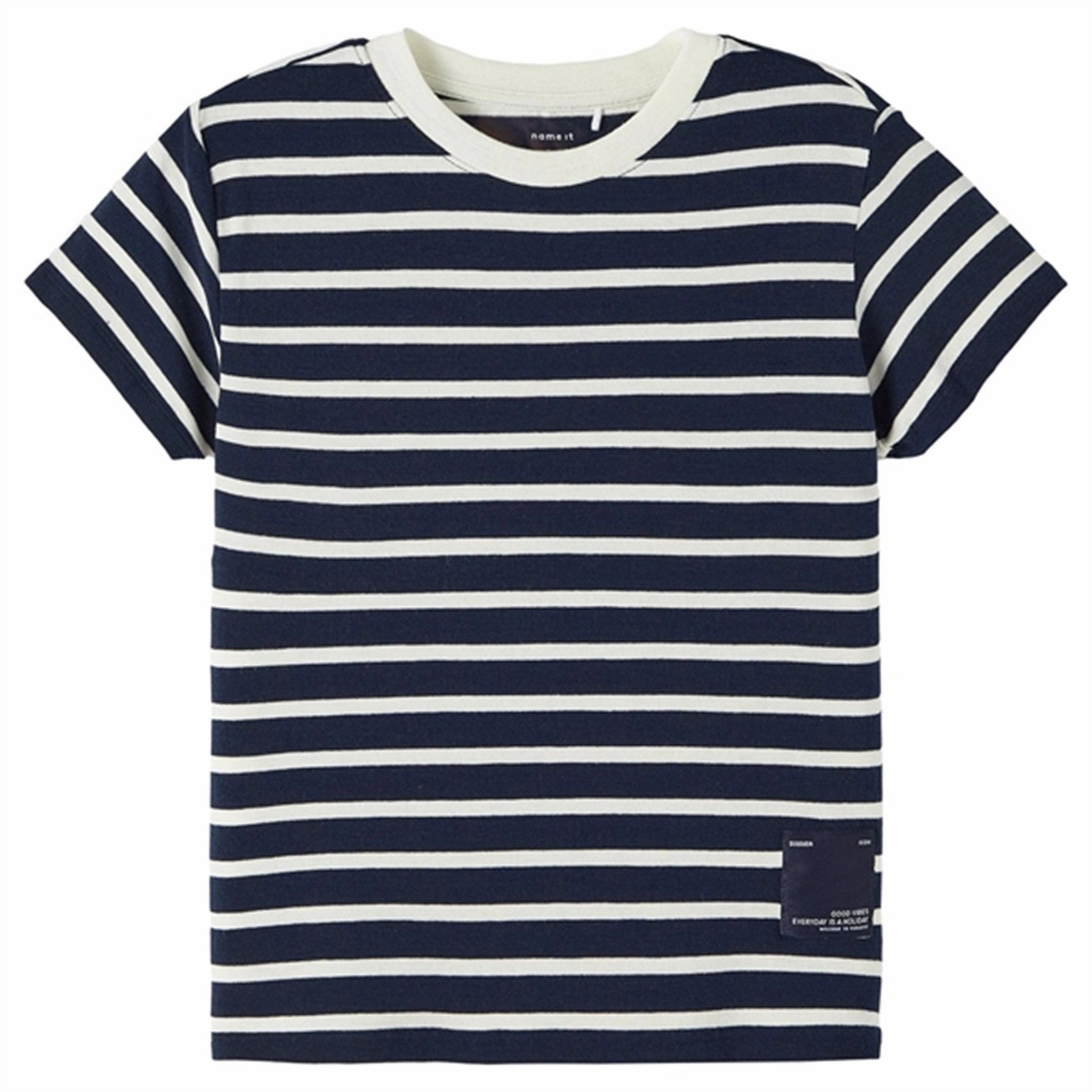 Name it Dark Sapphire Falk Loose T-Shirt Spring Freshness Long Sleeve