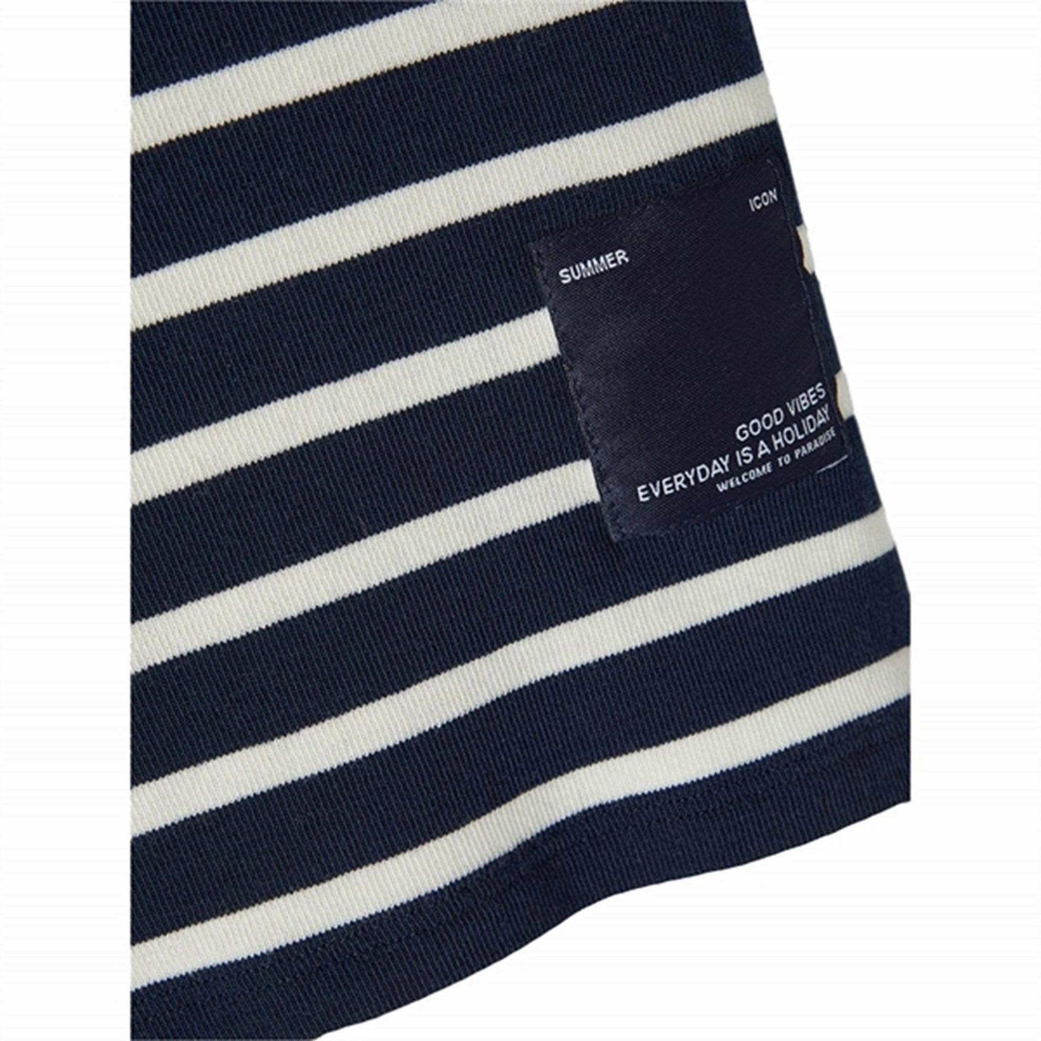 Name it Dark Sapphire Falk Loose T-Shirt Soft Texture