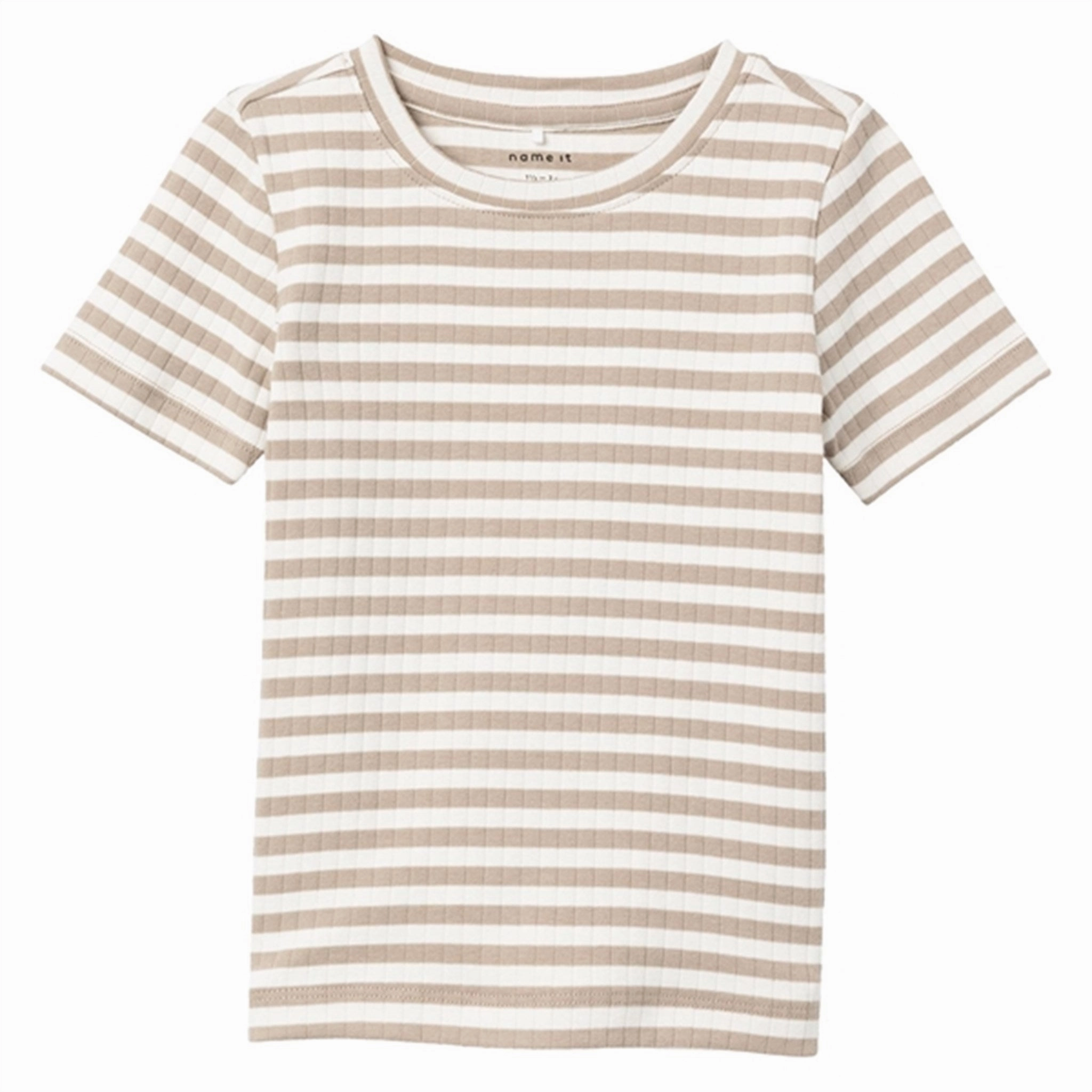 Name it Weathered Teak Henrak Slim T-Shirt Perfect for Travel Regular Fit