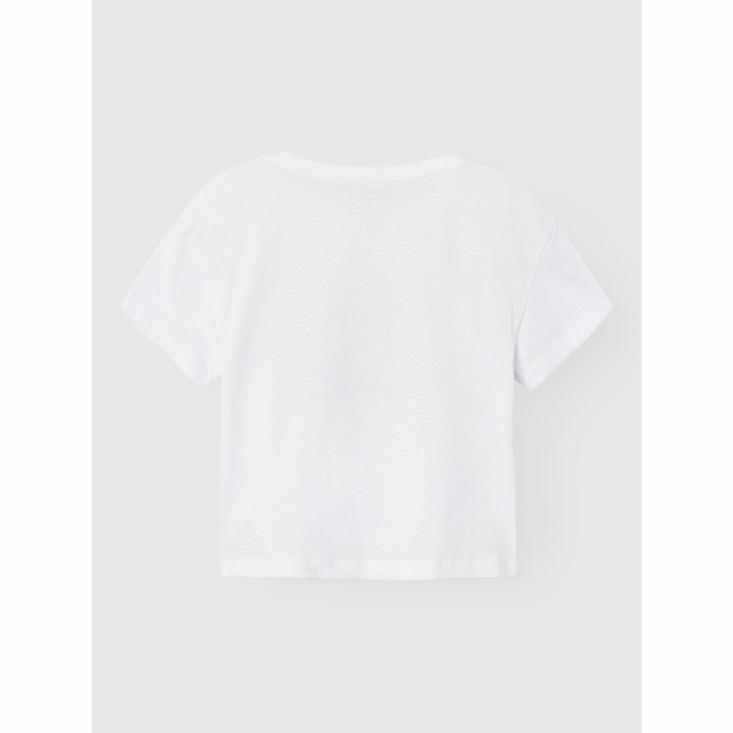 Eco friendly materials Name It Bright White Silt Green Hambioose Short T-Shirt